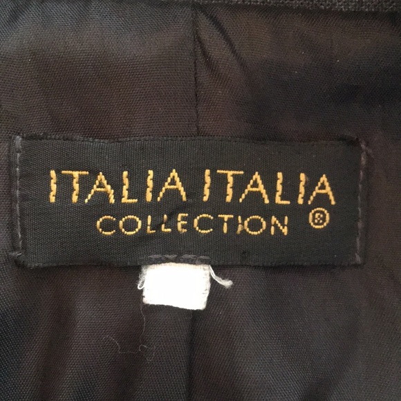 Italia Italia Long Gray Overcoat SMALL - Picture 3 of 4